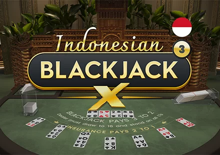 Indonesian BlackjackX 3